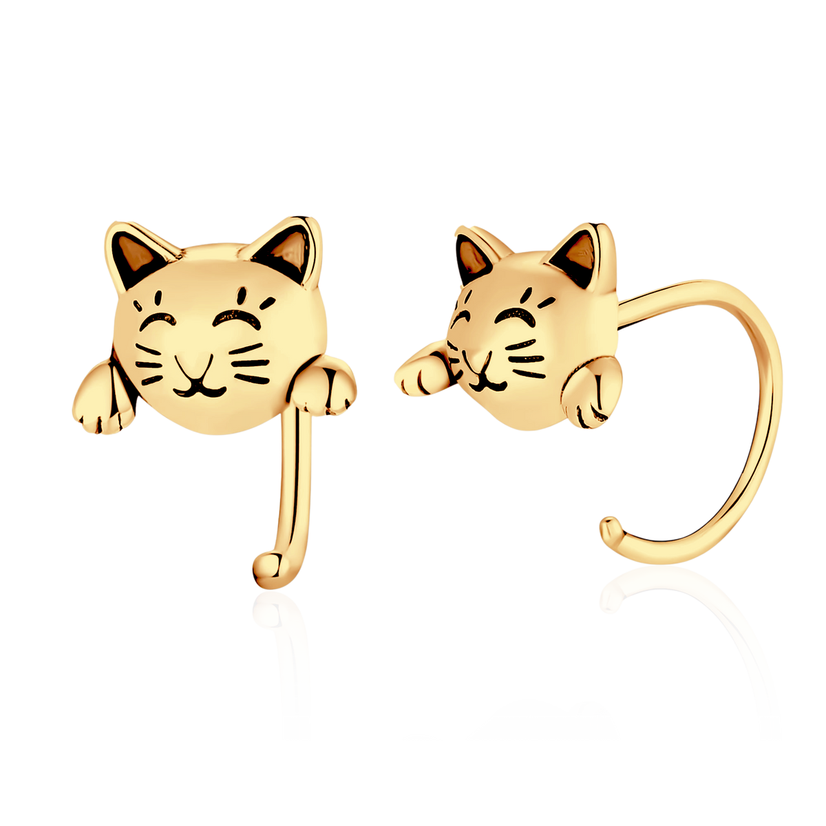 Kittens Earrings - SophiaJewels