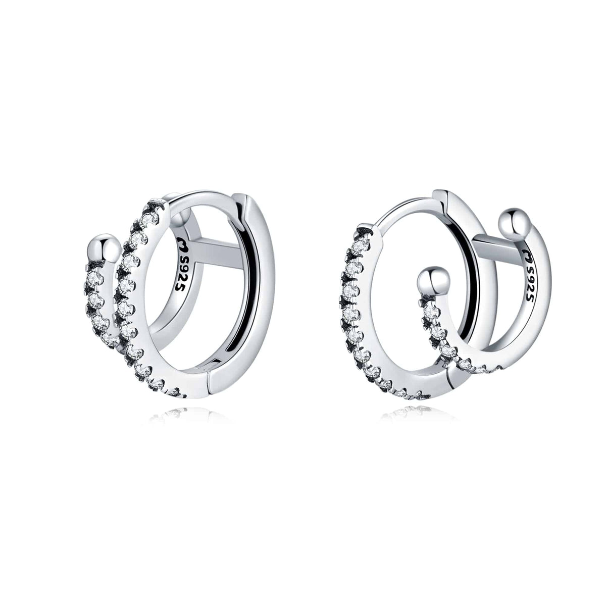 Pendientes Aros Dúo - LePetiteMarie