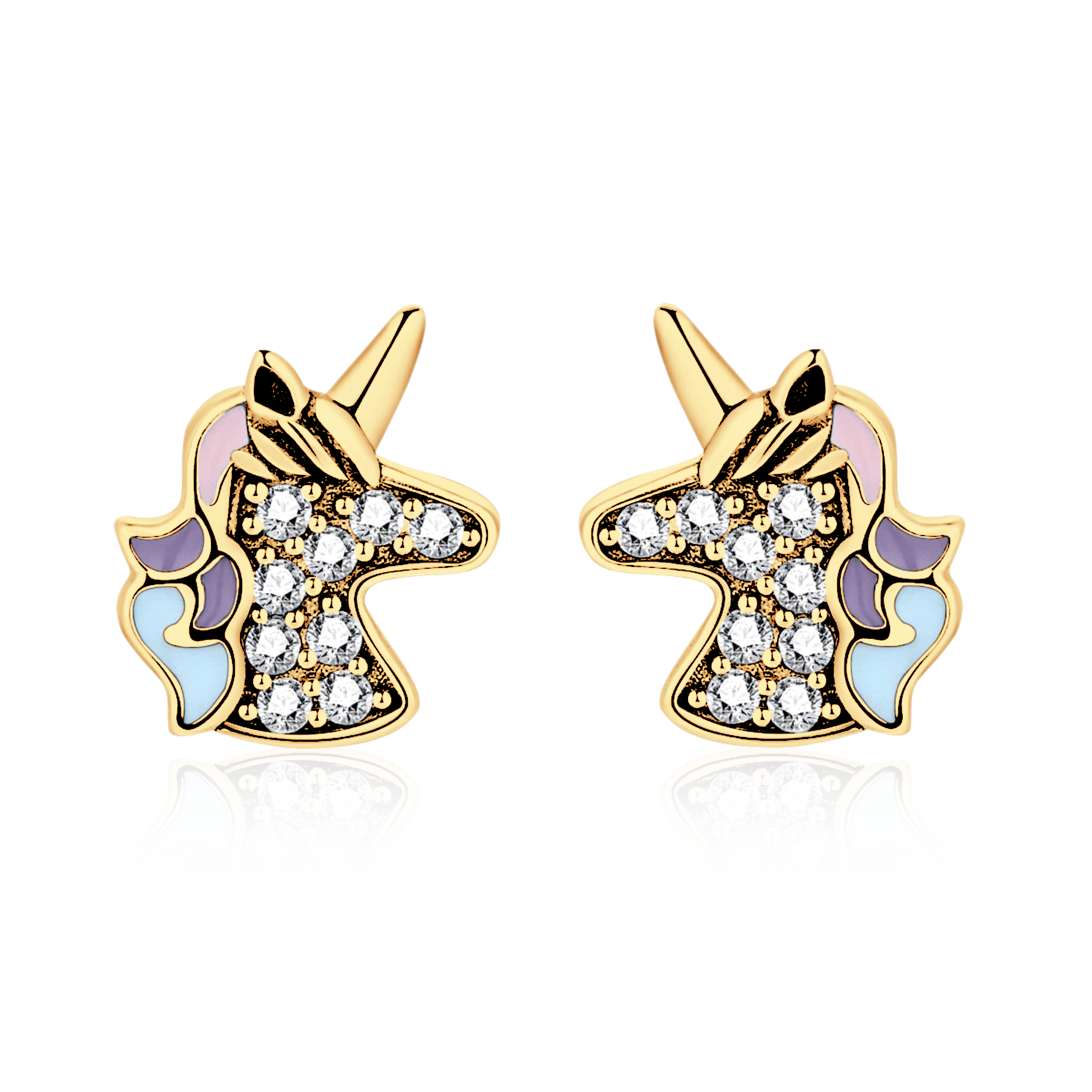 Unicorn Glitter Colour Earrings - SophiaJewels