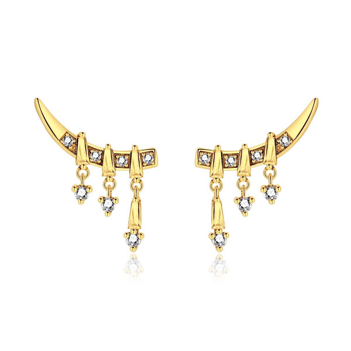 Fang Earrings - SophiaJewels