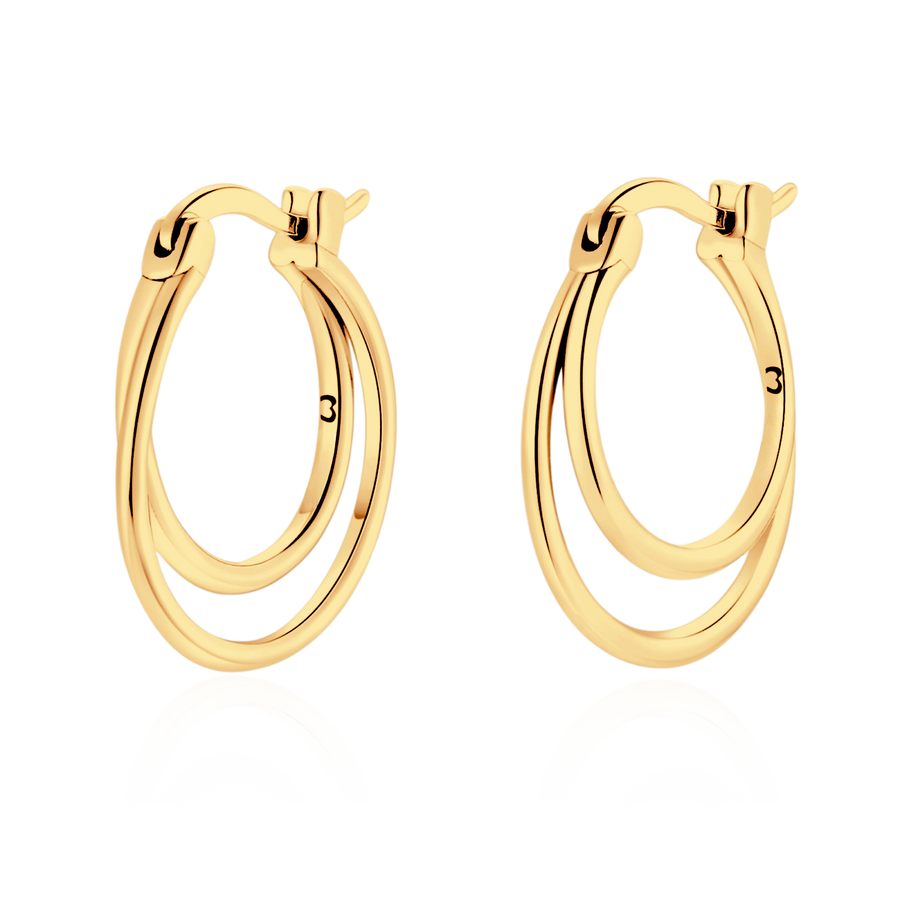 Boucles d’oreilles Double Twins