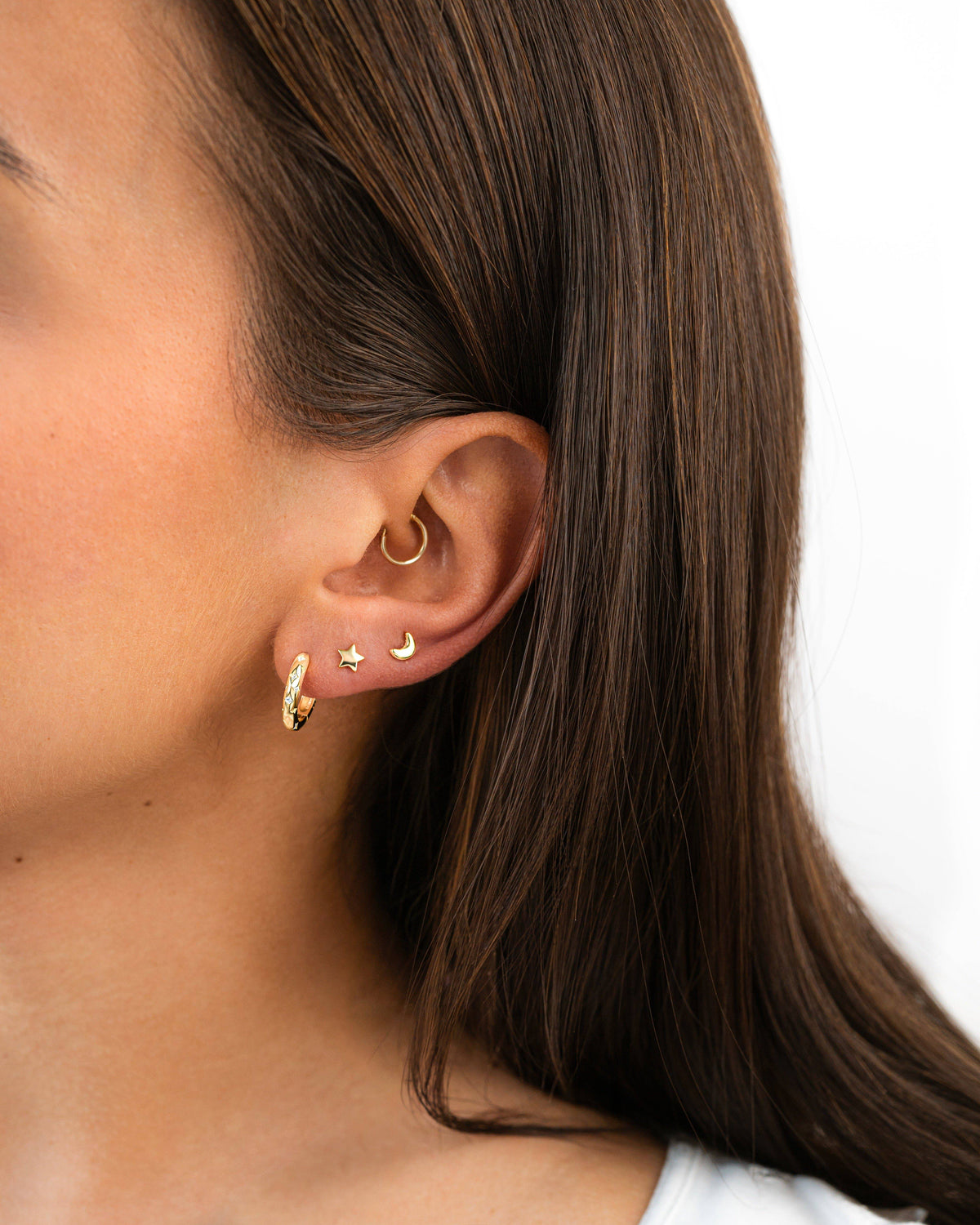 MoonStar Mini Earrings - SophiaJewels