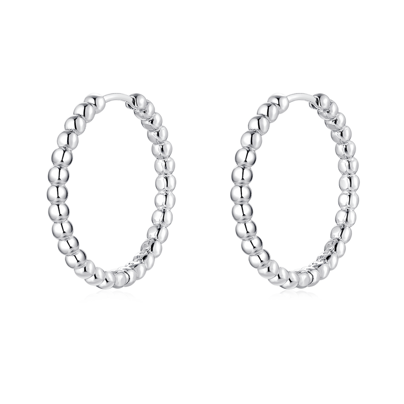 Bubbles Hoop Earrings - SophiaJewels