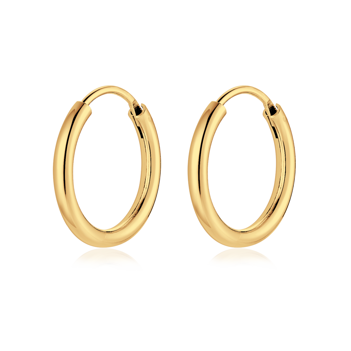 Silver Rounda Earrings - SophiaJewels