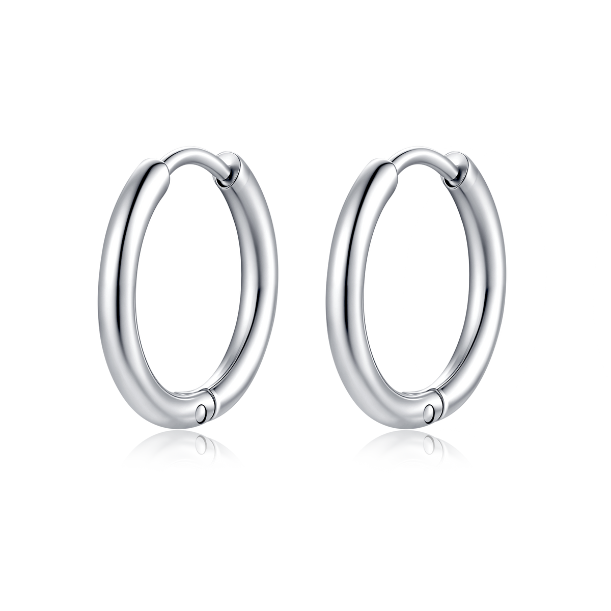 Boucles d’oreilles Glorietas en acier