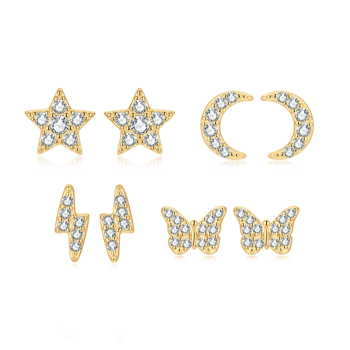 Mini Mystics Earrings - SophiaJewels