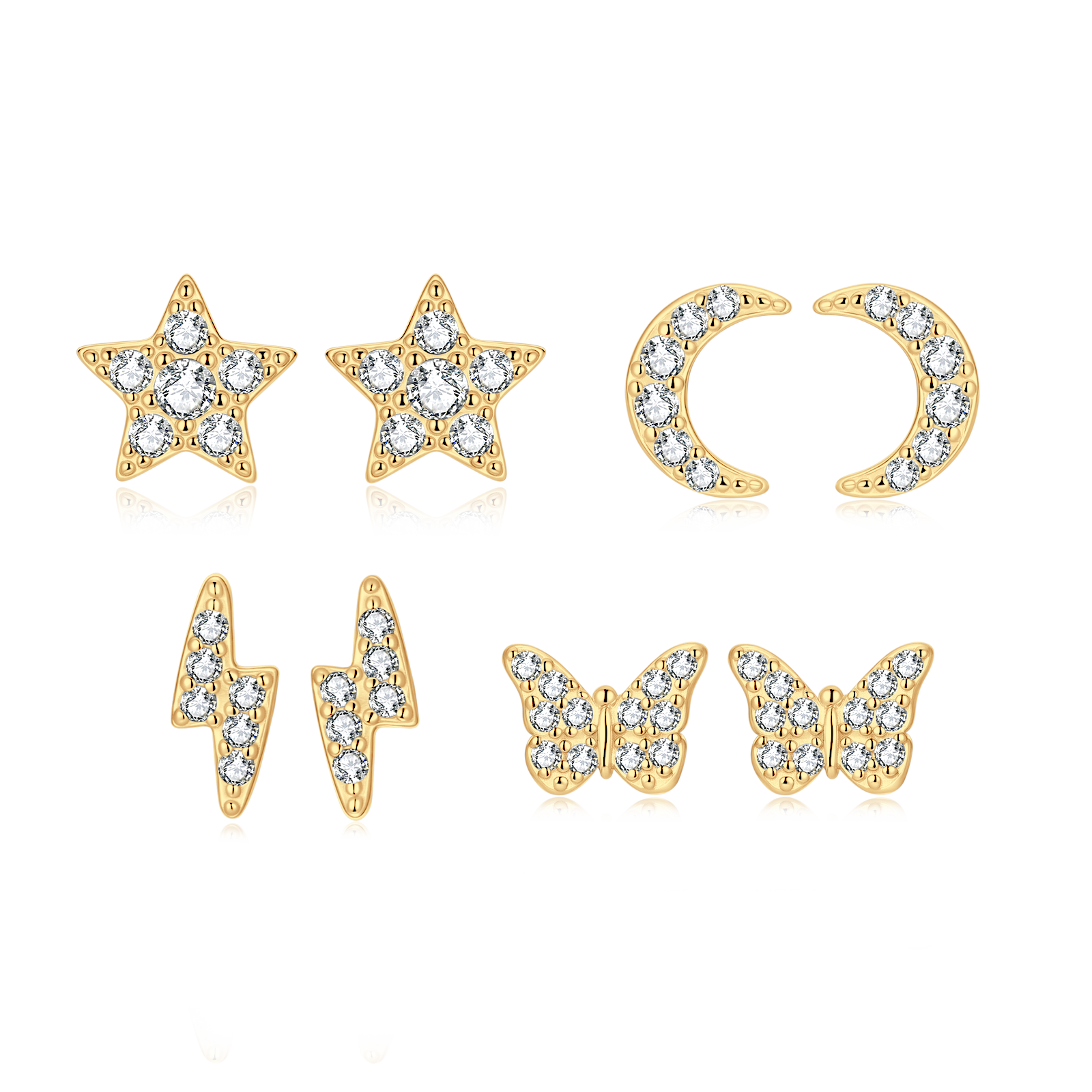 Mini Mystics Earrings - SophiaJewels