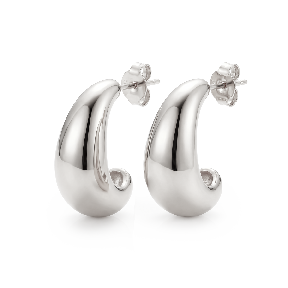 Half Ring Arched Earrings