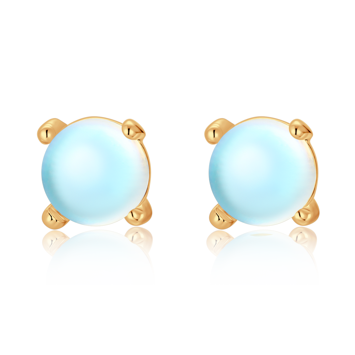 Blue Orbs Earrings - SophiaJewels