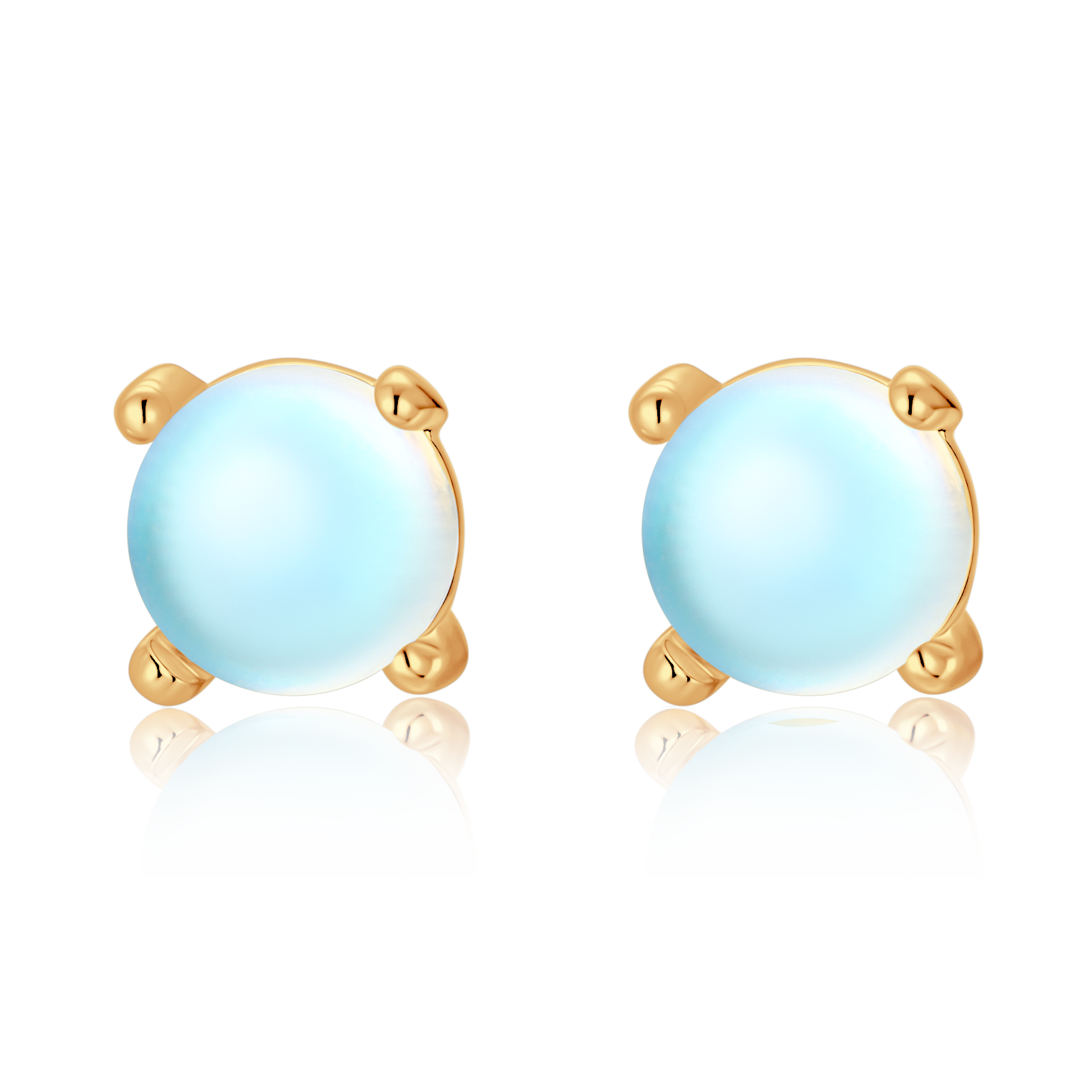 Blue Orbs Earrings - SophiaJewels