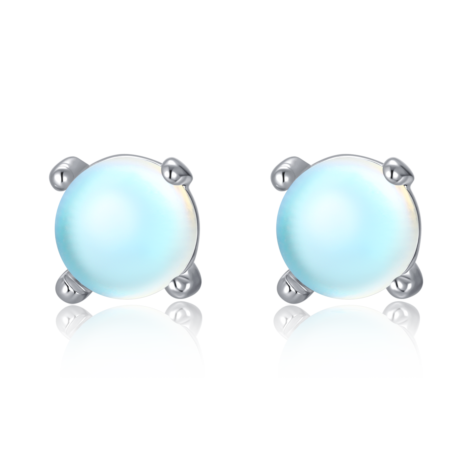 Blue Orbs Earrings - SophiaJewels