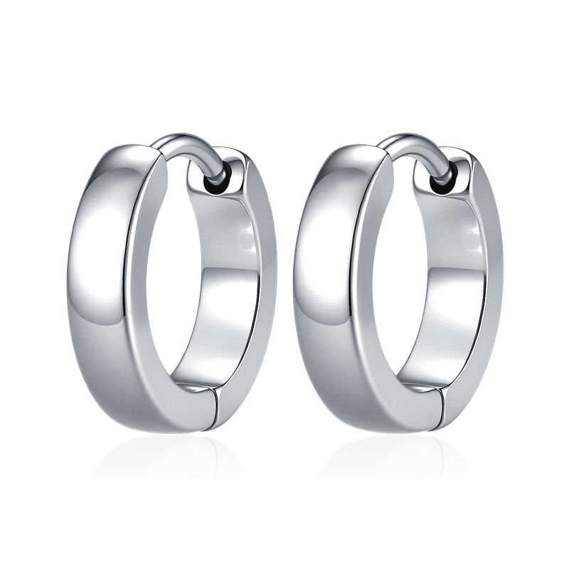 Boucles d’oreilles créoles larges