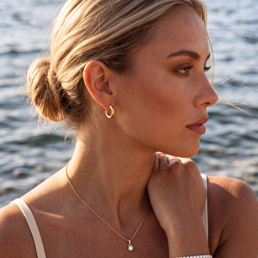 Collier Major à zircons