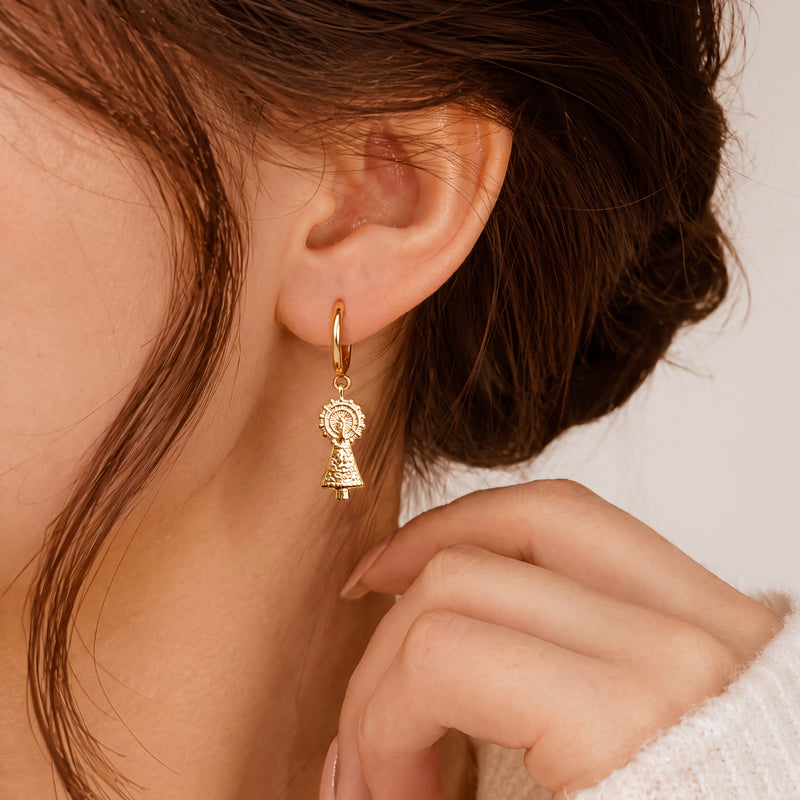 Boucles d’oreilles Vierge du Pilar