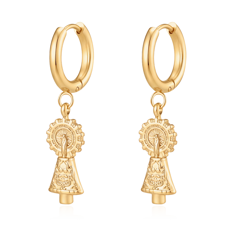 Boucles d’oreilles Vierge du Pilar