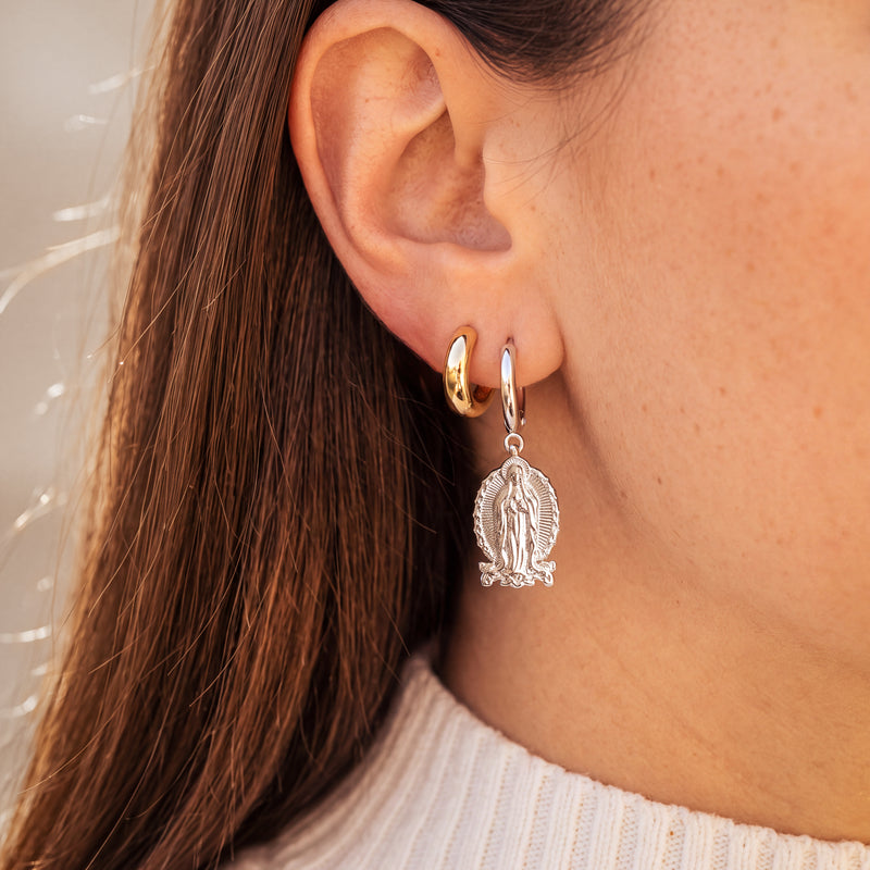 Boucles d’oreilles Vierge de Guadalupe