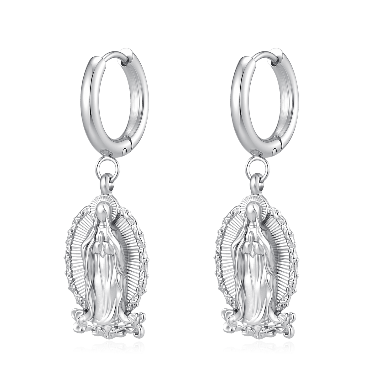 Boucles d’oreilles Vierge de Guadalupe