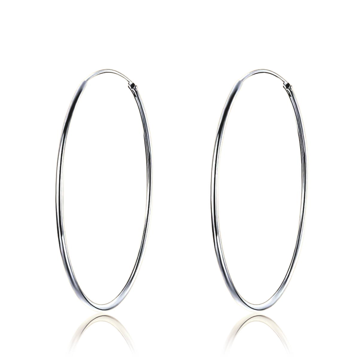 Slim Hoops Earrings - SophiaJewels