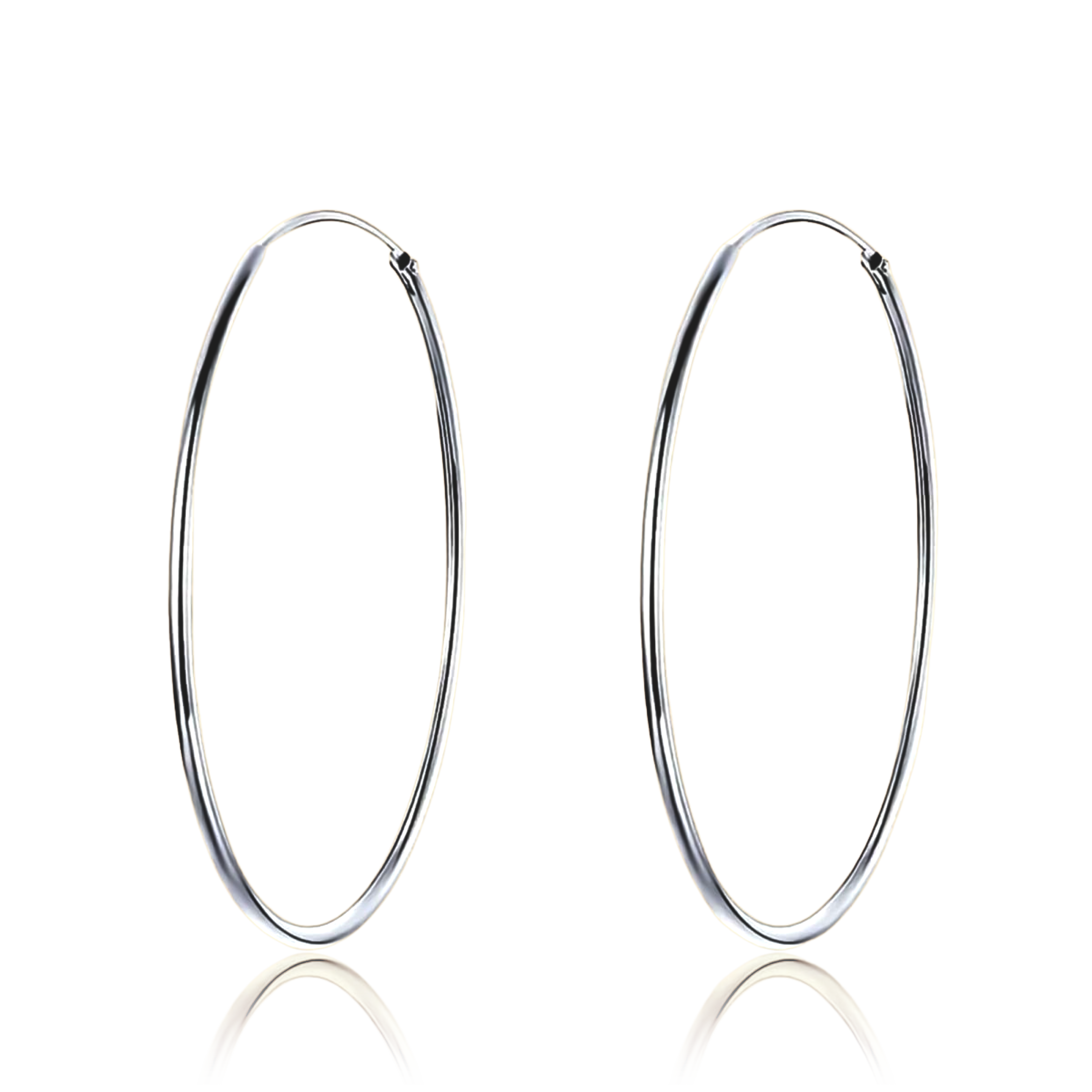 Slim Hoops Earrings - SophiaJewels