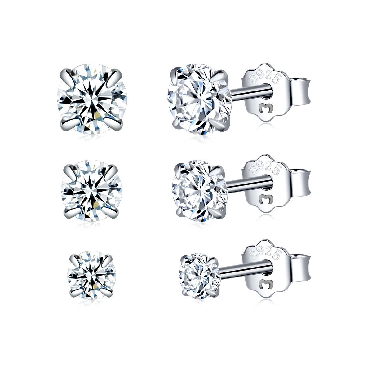 Tiny Zirconia Mini Earrings - SophiaJewels