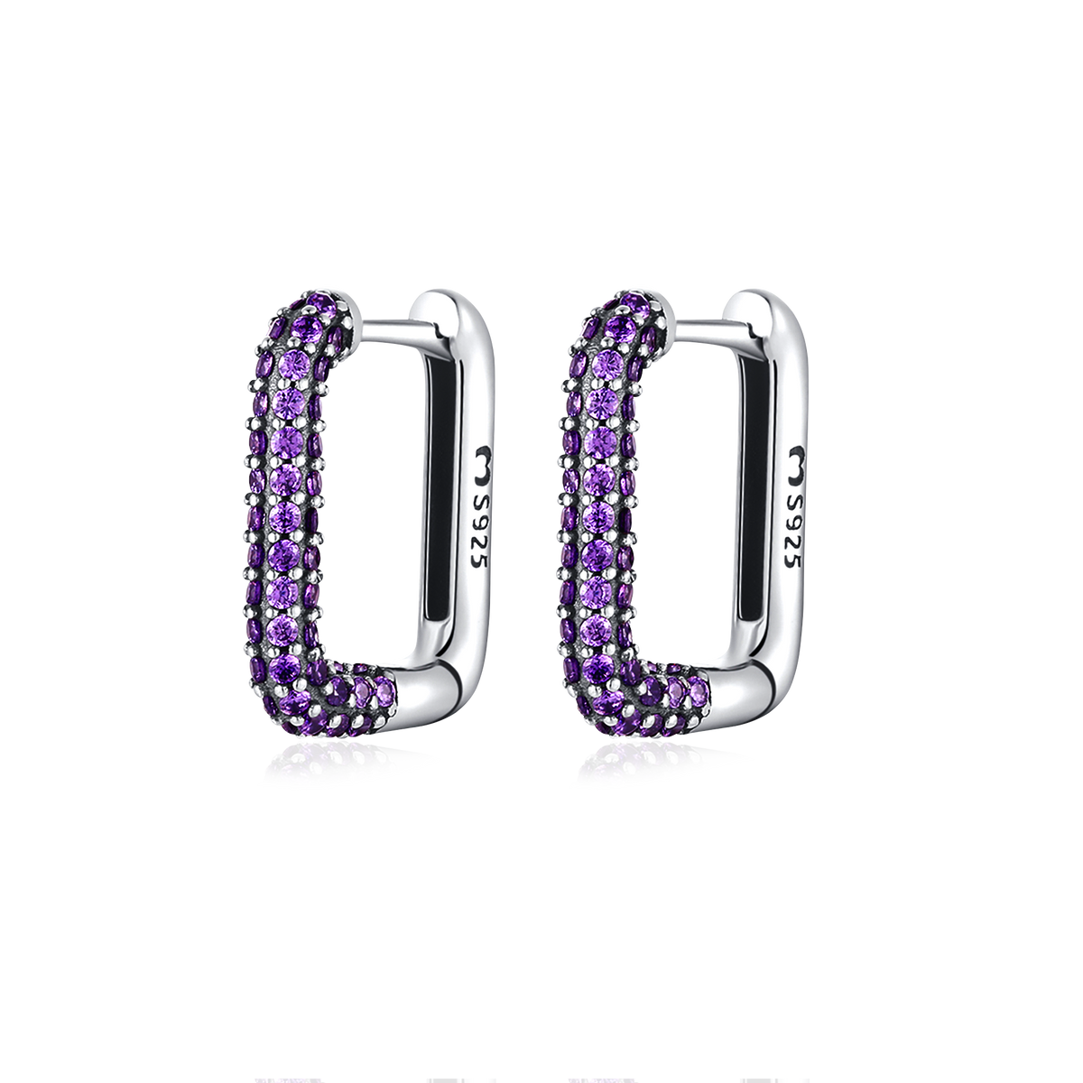 Pendientes Enganche Brillante - LePetiteMarie