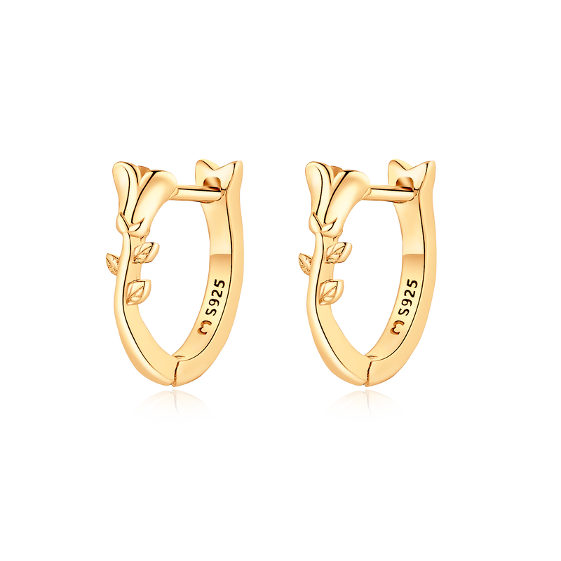 Rose Bush Earrings - SophiaJewels