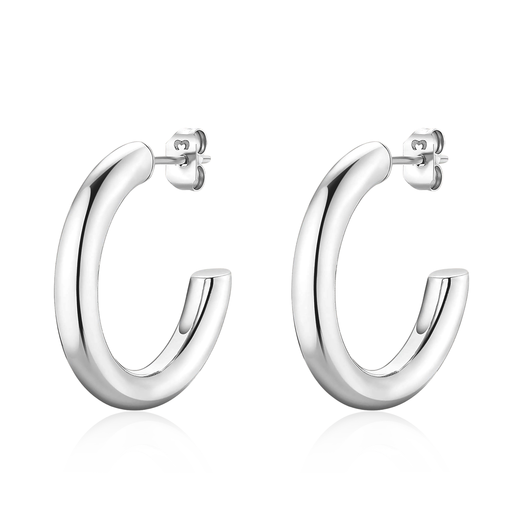 Half Ring Speranta Earrings - SophiaJewels