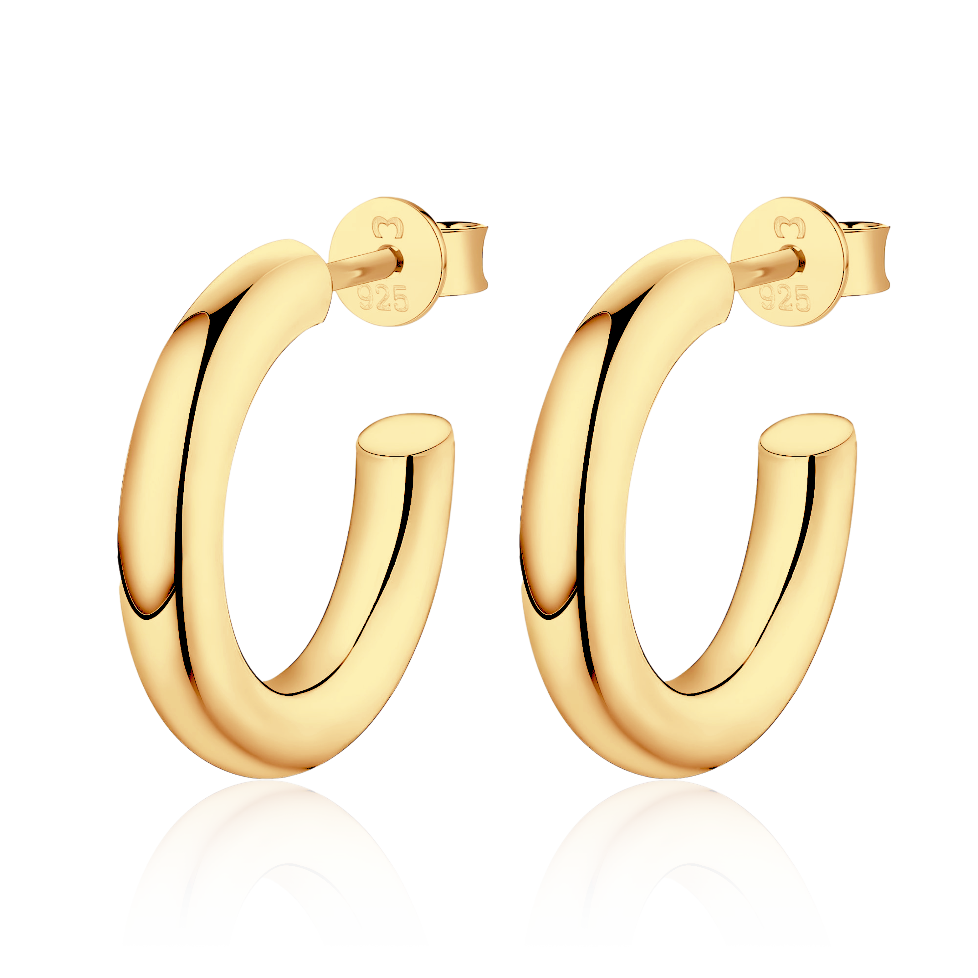 Half Ring Lumina Earrings - SophiaJewels