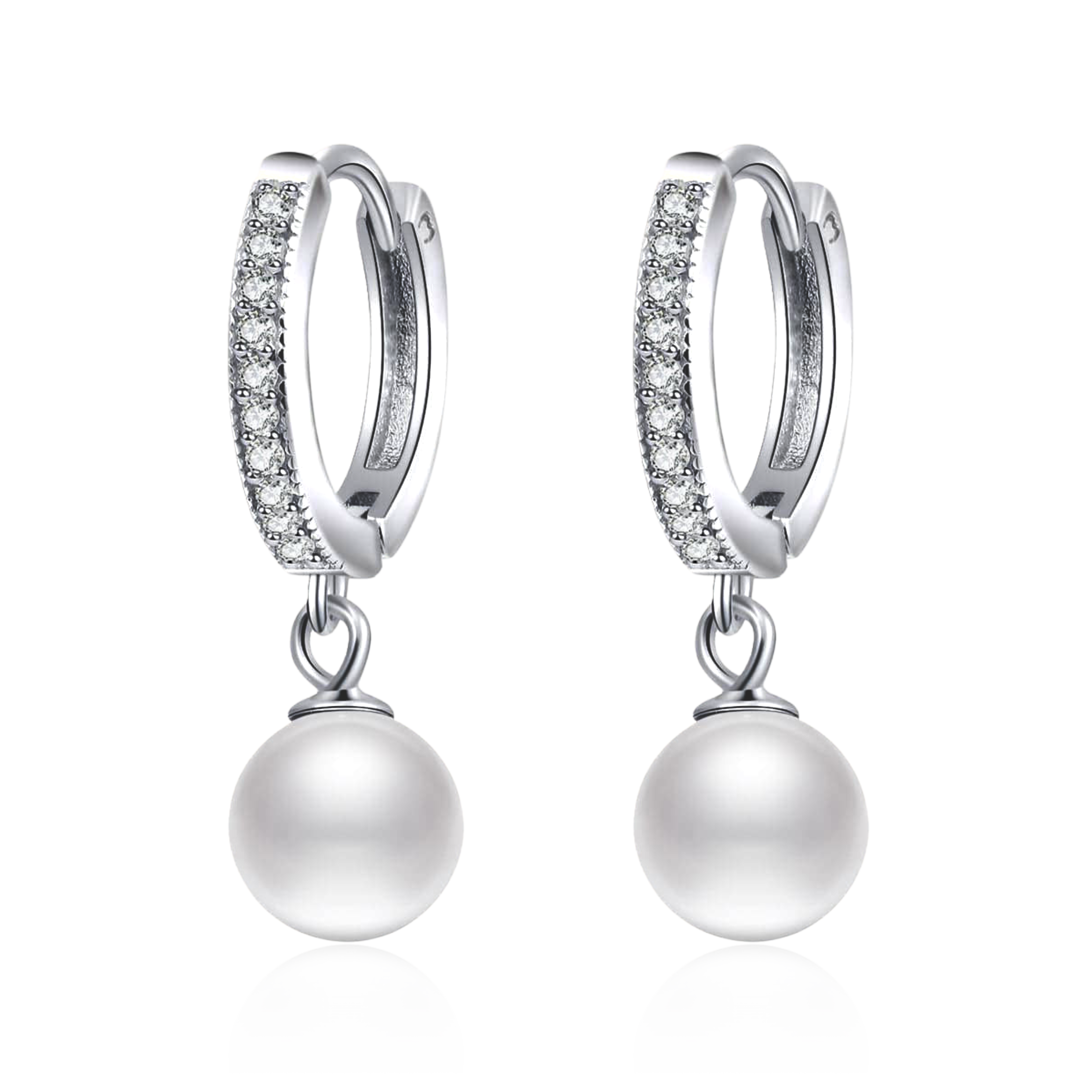Shining Pearl Earrings - SophiaJewels
