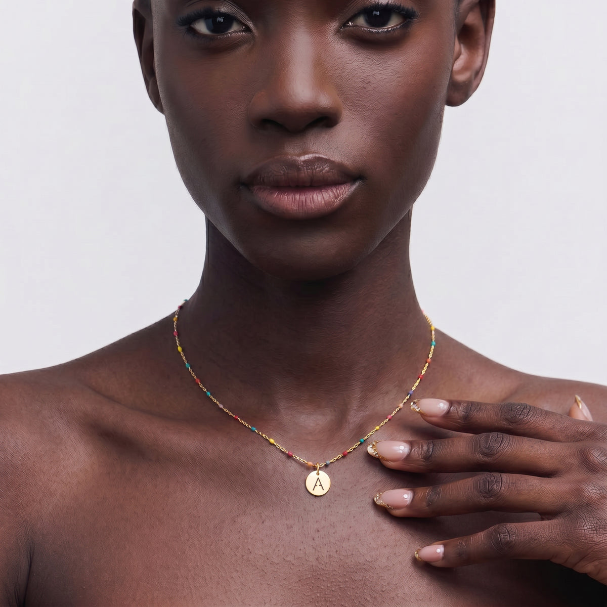 Collier lettres ABC