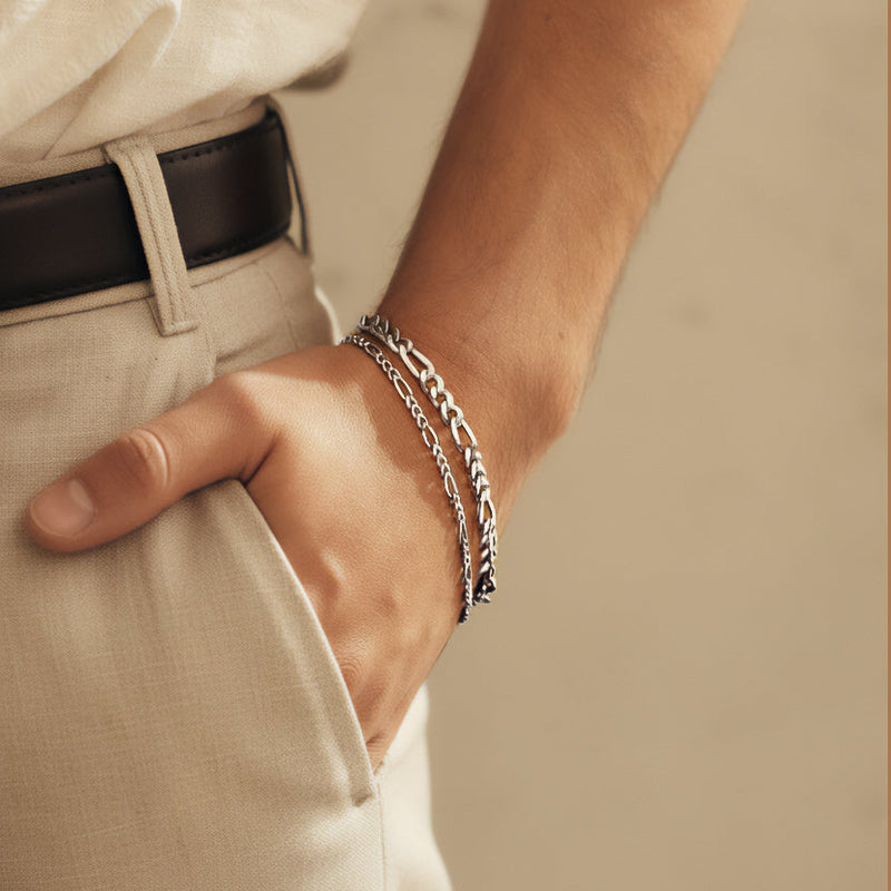 Titanium BRAVE Men's Bracelet - SophiaJewels