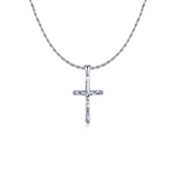 Collana Uomo BRAVE Croce Gesù Cristo