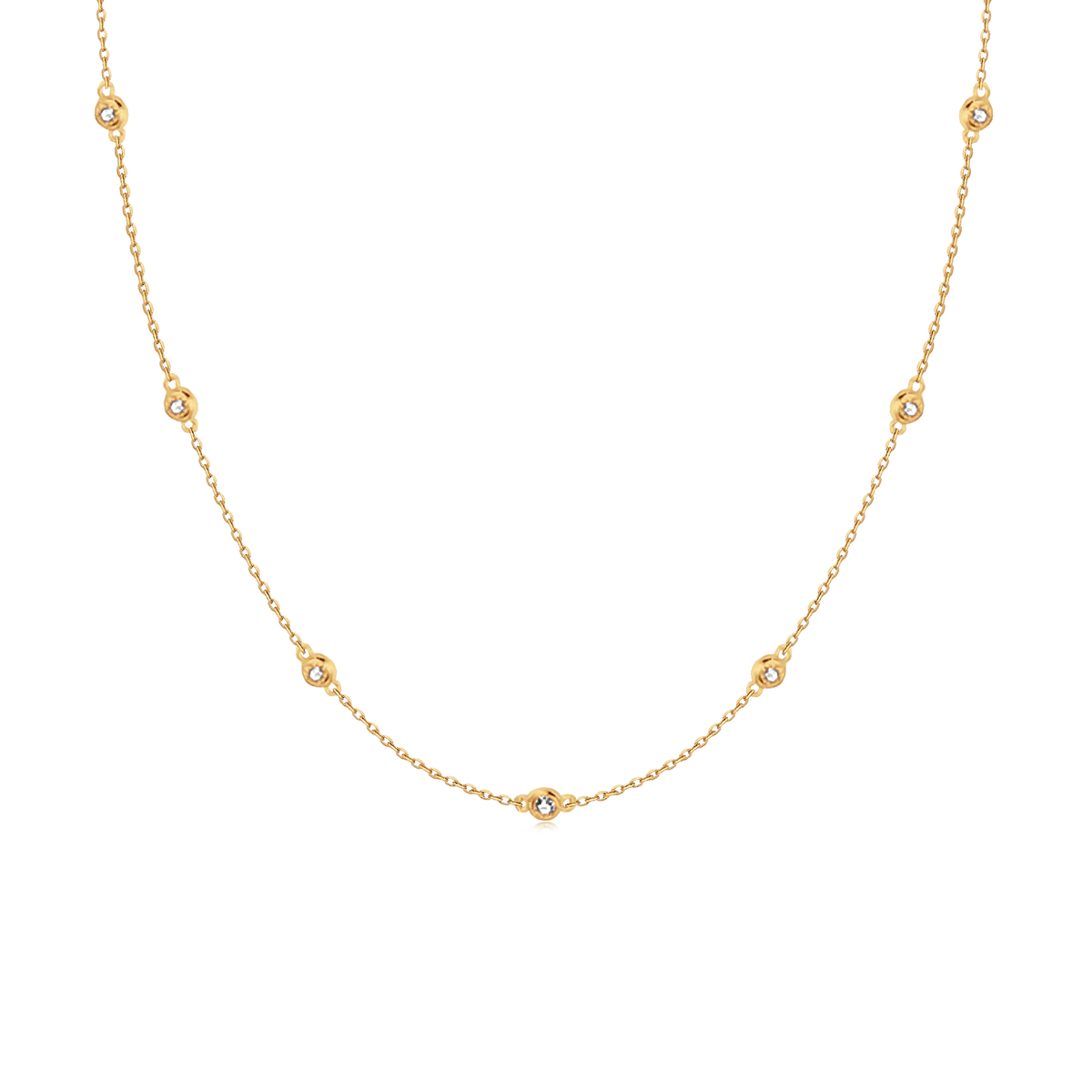 Diamonds Necklace - SophiaJewels