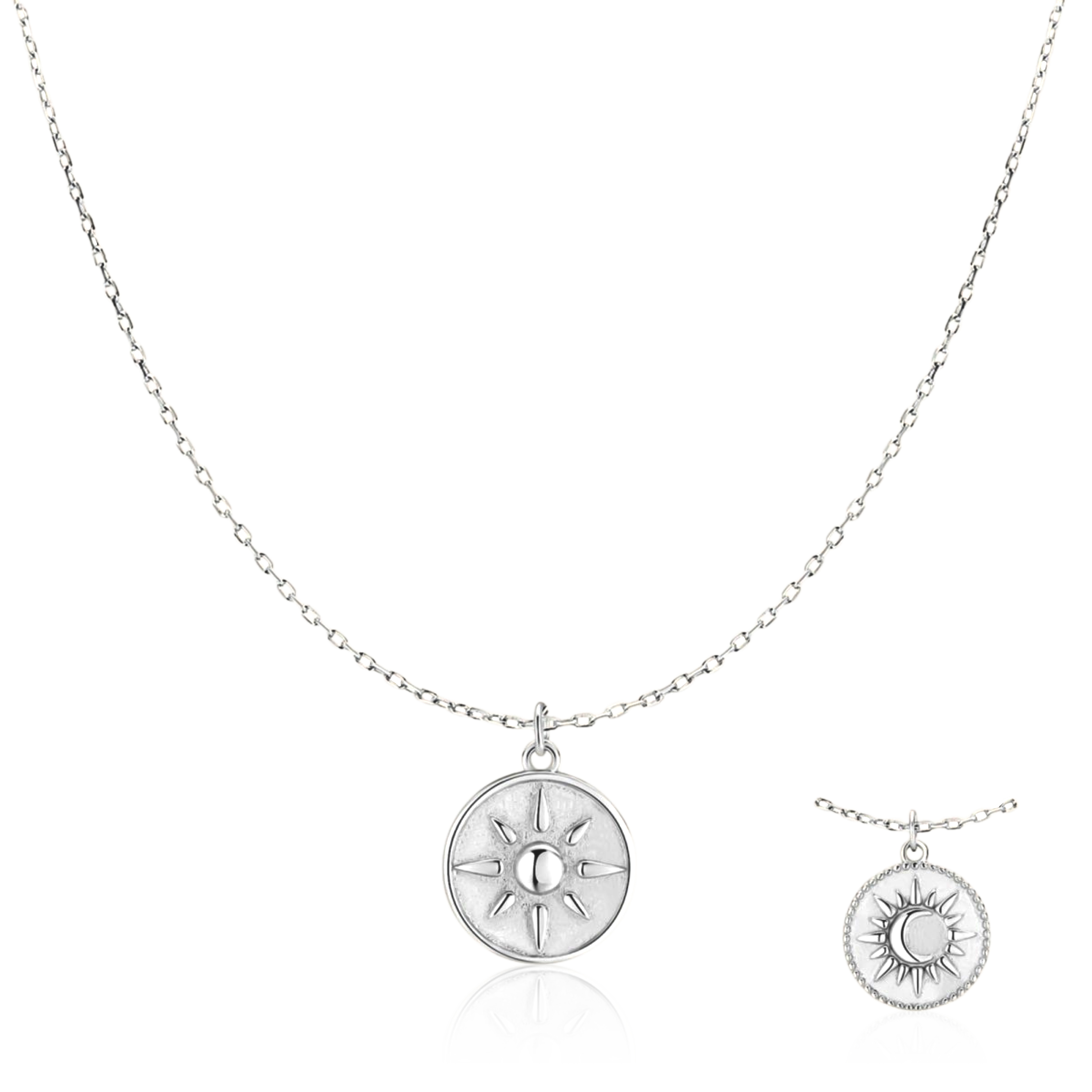 Moon and Sun Necklace - SophiaJewels
