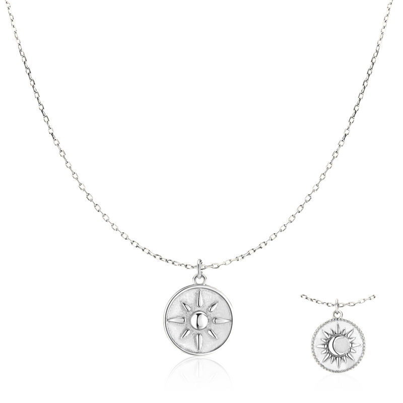 Moon and Sun Necklace - SophiaJewels