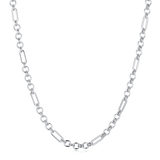 Collier maillon anneau