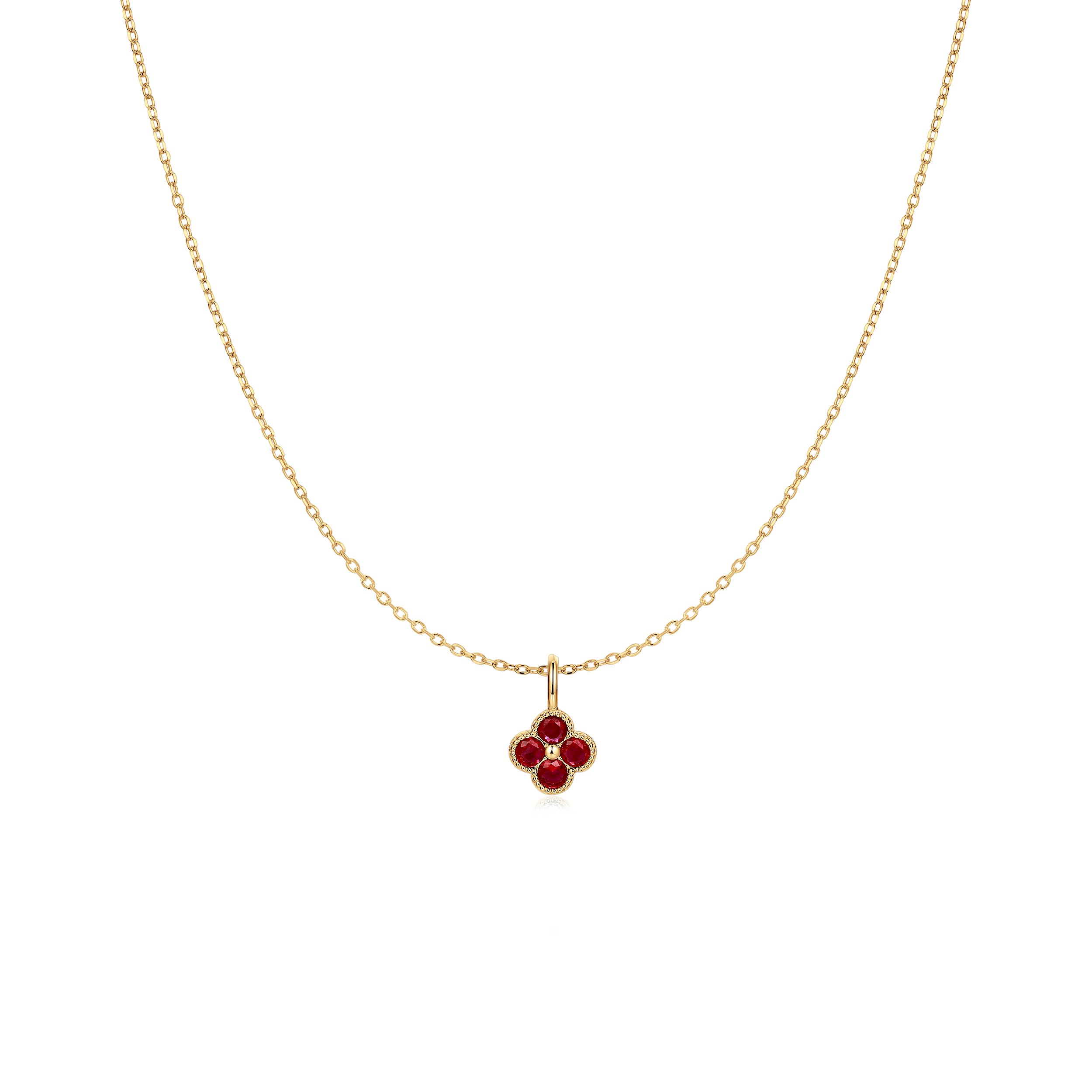 Country Flower Necklace - SophiaJewels