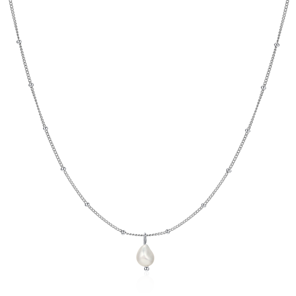 Drop Pearl Necklace - SophiaJewels