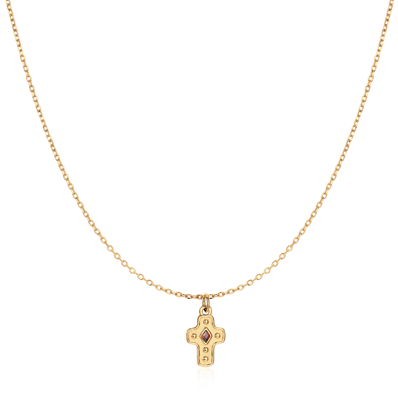 Diamond Cross Necklace - SophiaJewels