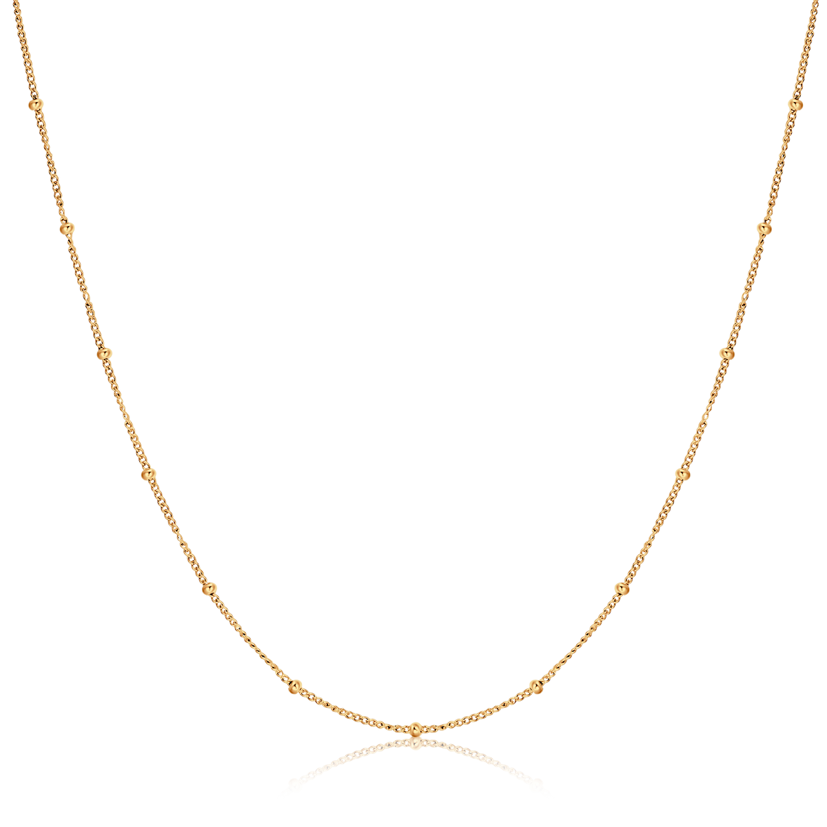 Collier Perles Lisses