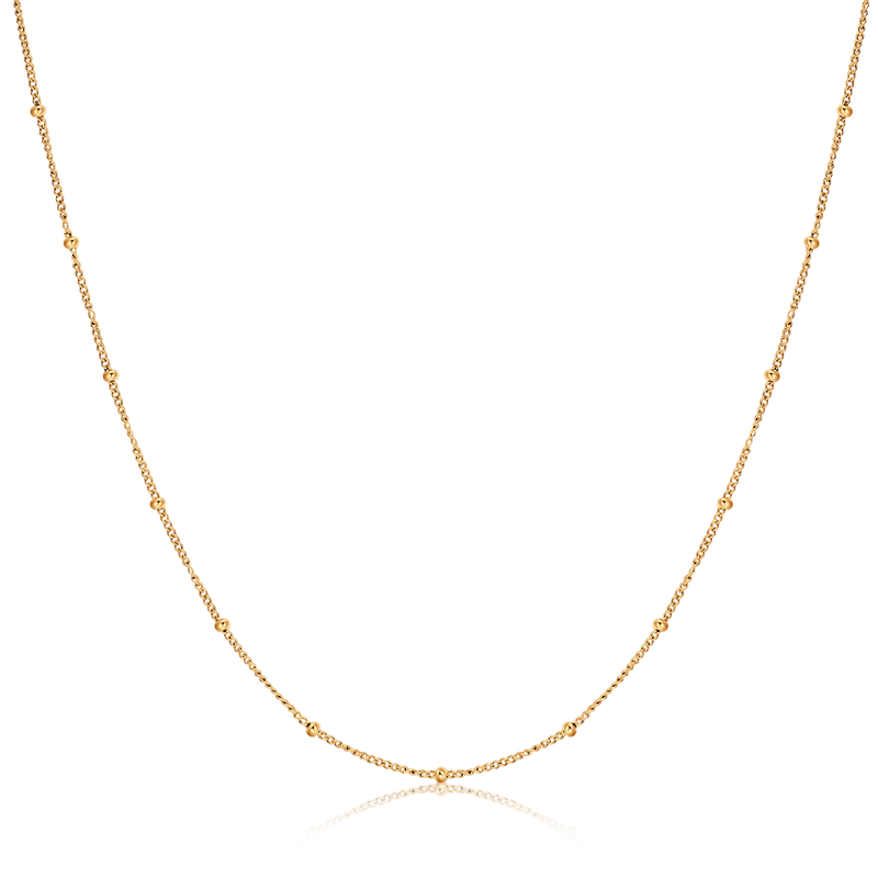 Collier Perles Lisses