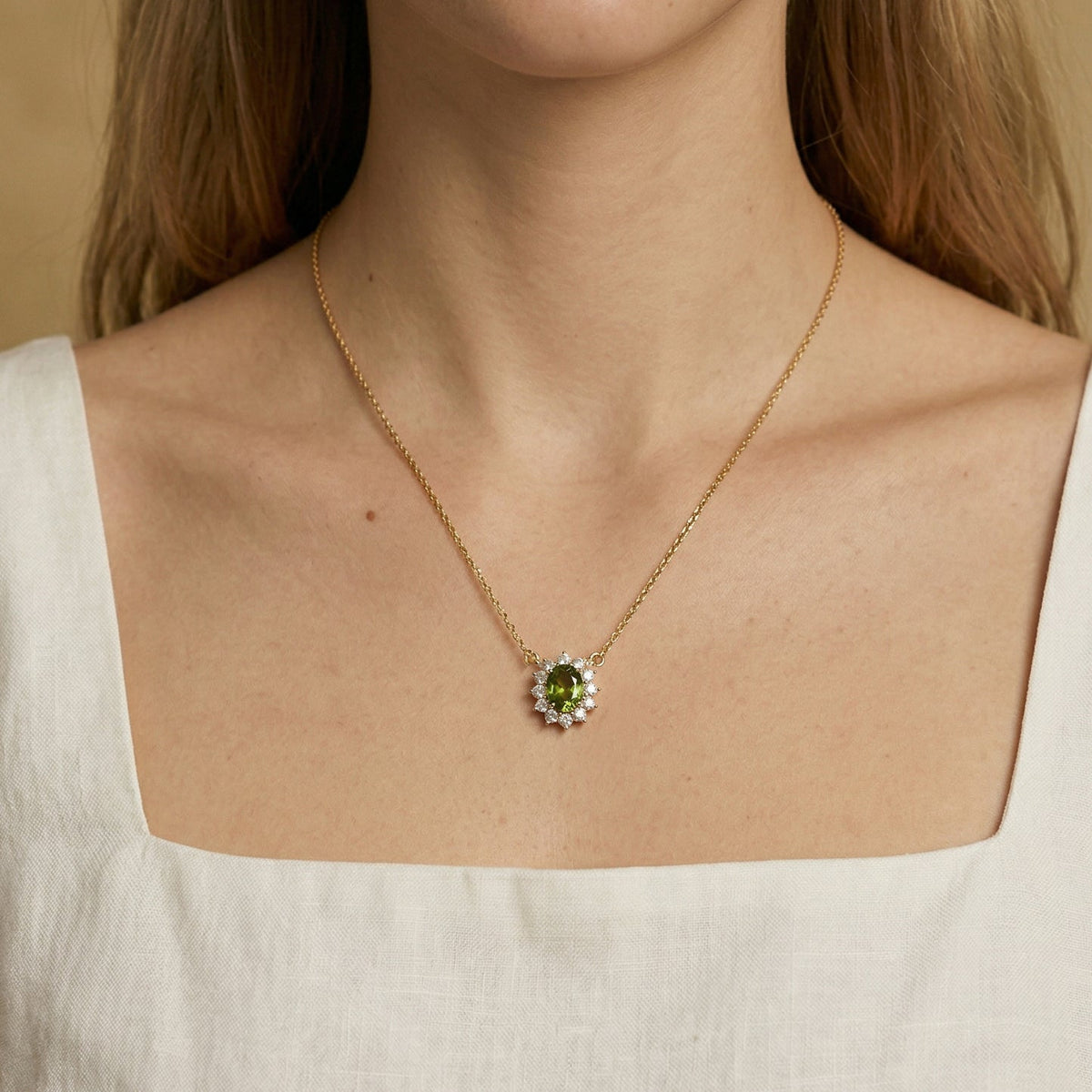 Collier Zircones Précieux