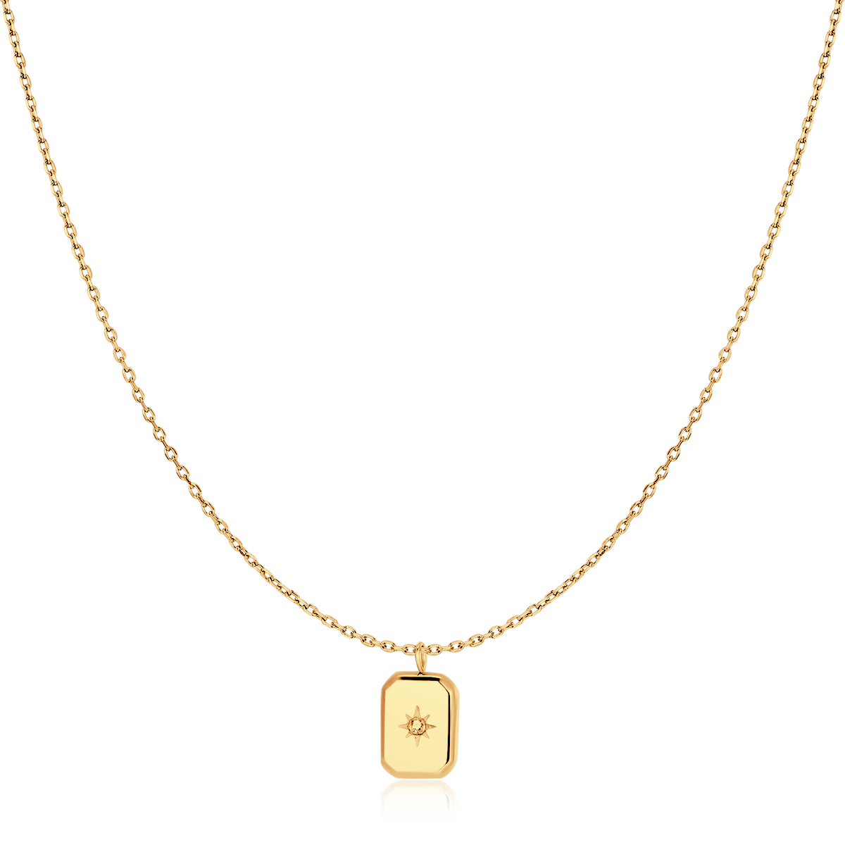 Framed Star Necklace