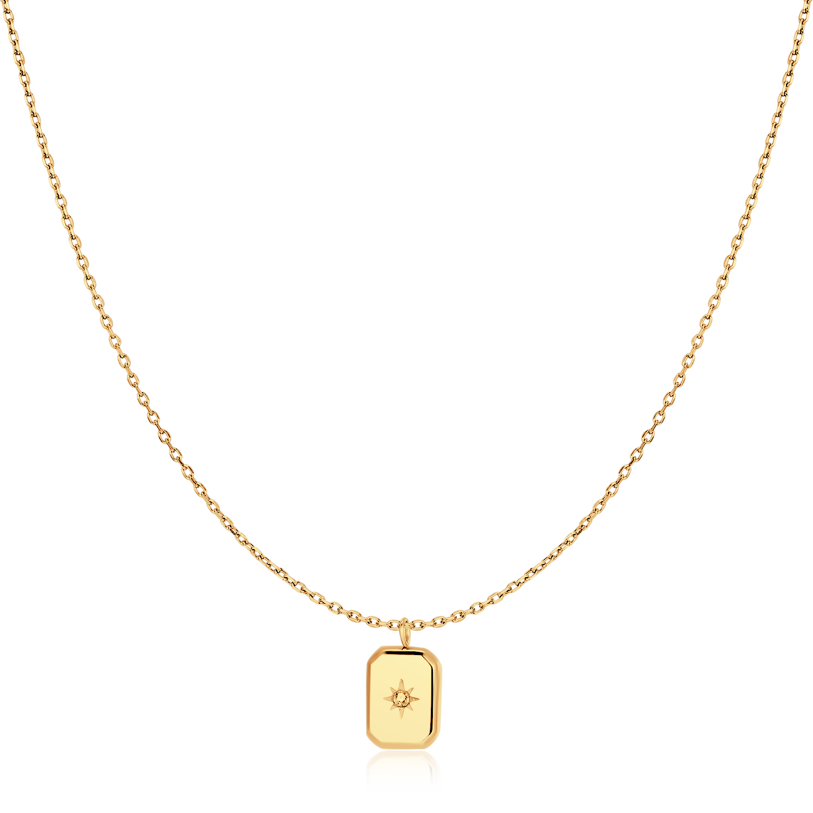 Framed Star Necklace