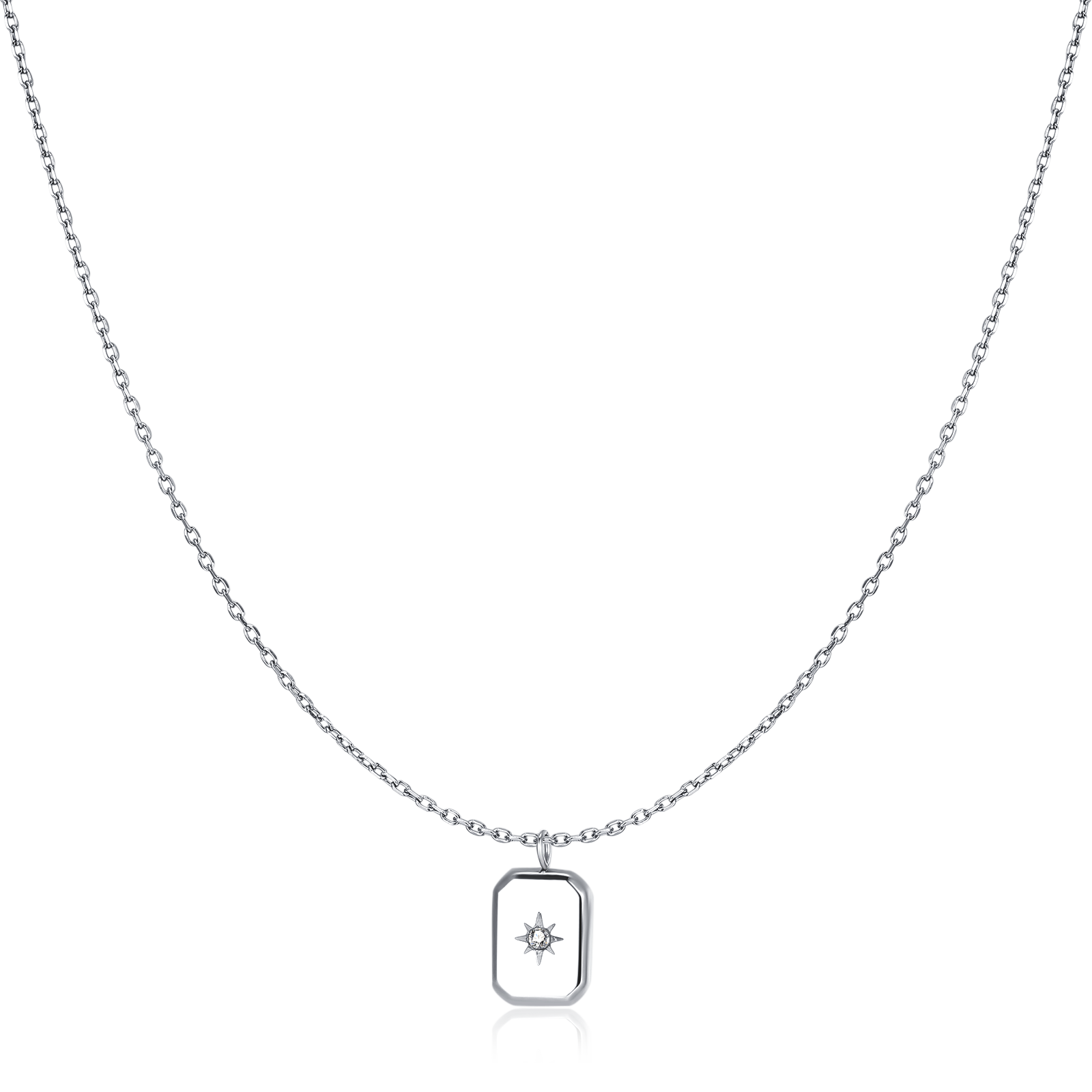 Framed Star Necklace