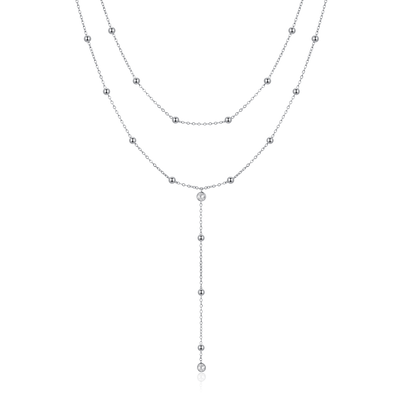 Collana doppia caduta