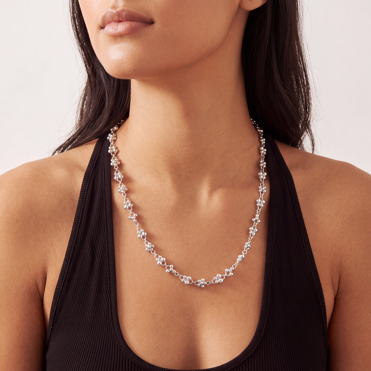 Collier micro perles