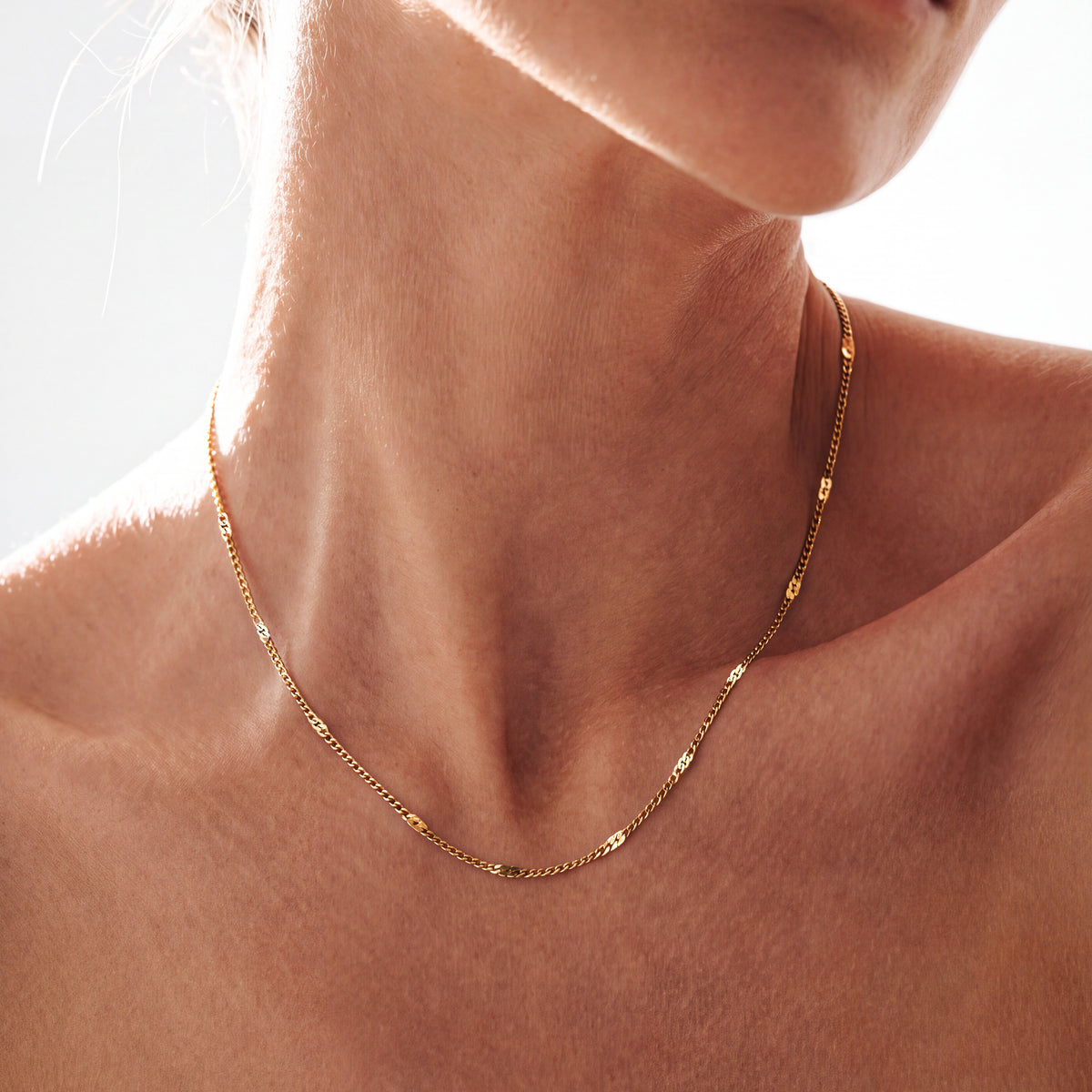 Collier chaîne combinée