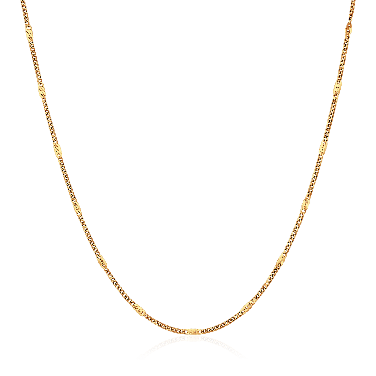 Collier chaîne combinée