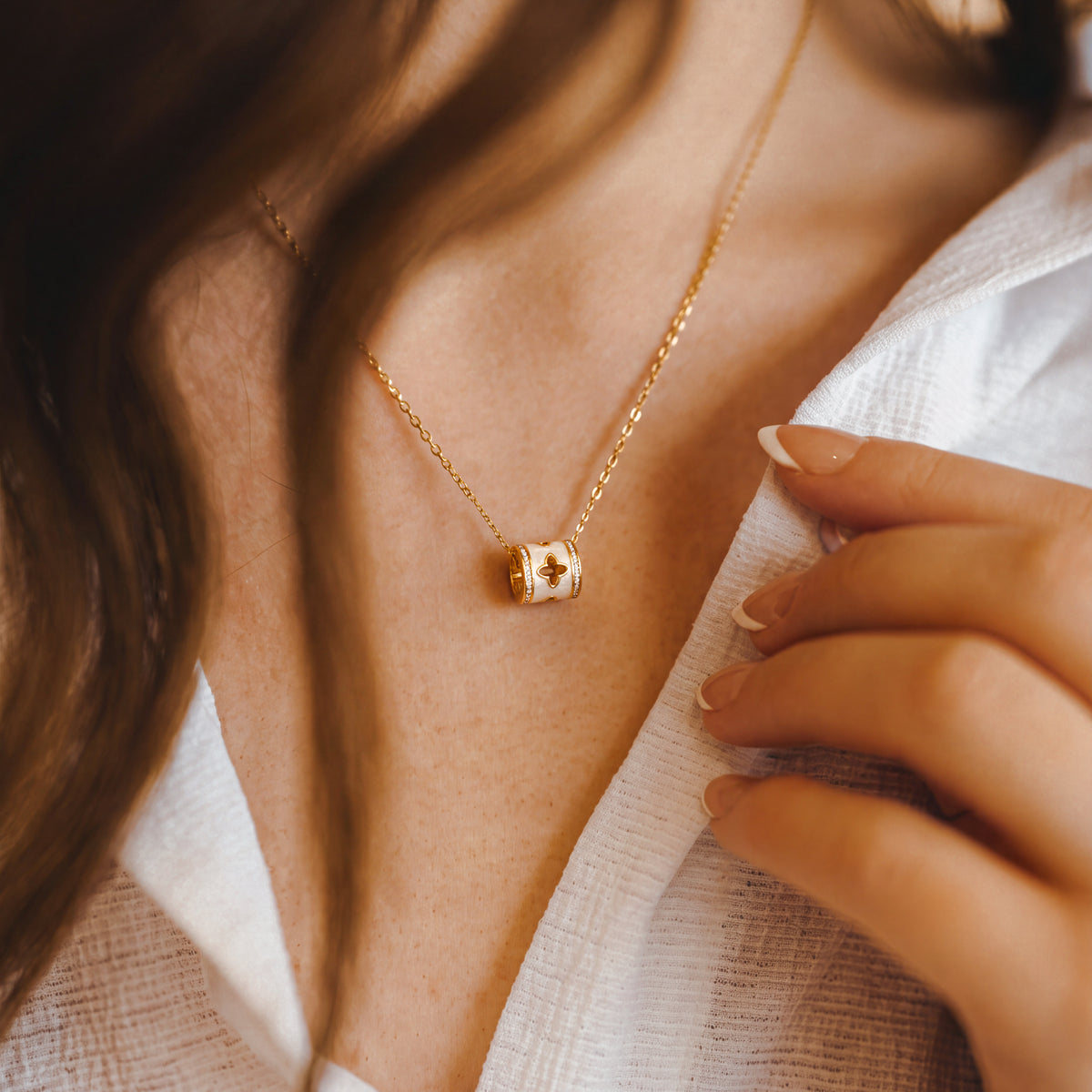 Collier Fleur Majestic